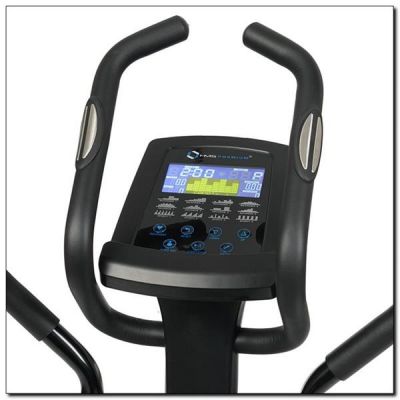9. HMS Premium H1833-i Electromagnetic Elliptical Trainer