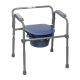 6. 3-in-1 folding toilet chair