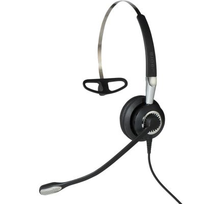 2. Jabra 2406-820-204 Headphones/Headset Wired Neckband, On-Ear, Headband Office/Call Center Black, Silver