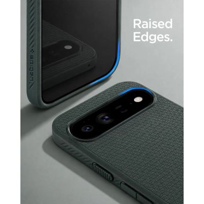 8. Spigen Liquid Air Mag MagSafe Case for Google Pixel 11 - Dark Green