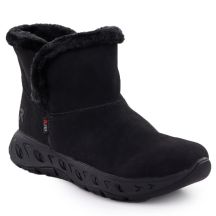 Rieker M6554-00 Waterproof Women's Snow Boots with Fur Trim, Black
