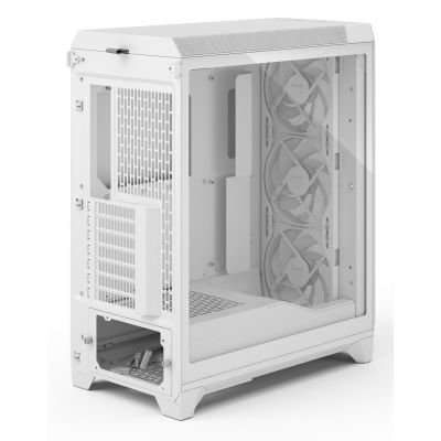 14. Fractal Design Meshify 3 White TG Clear Tint Case - Case - ATX