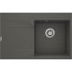 Single-bowl granite sink with drainer - left