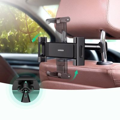 4. Ugreen car holder for smartphones / tablets on the headrest black (LP160)