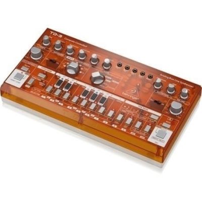 3. Behringer TD-3-TG Bassline Synthesizer Orange Transparent