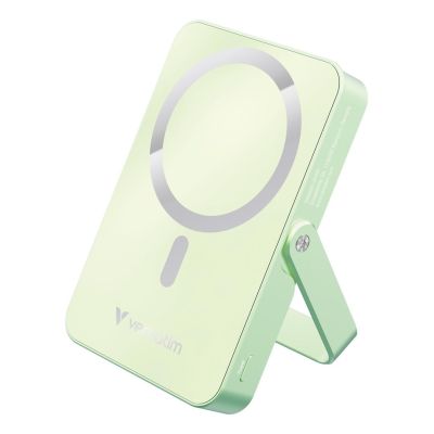 7. Verbatim Charge 'n' Go Magnetic Wireless Lithium Polymer (LiPo) 10000 mAh Wireless Charging Green