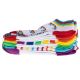 5. Skechers 6pk Girls No Terry S115376-MULT multicolor 31-34