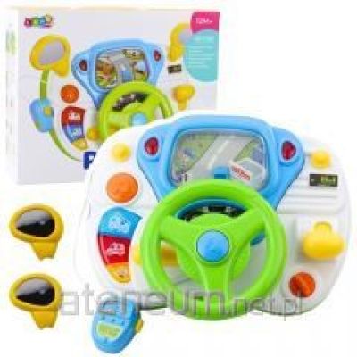Driving Simulator Educational Steering Wheel Interactive Sounds Lights
