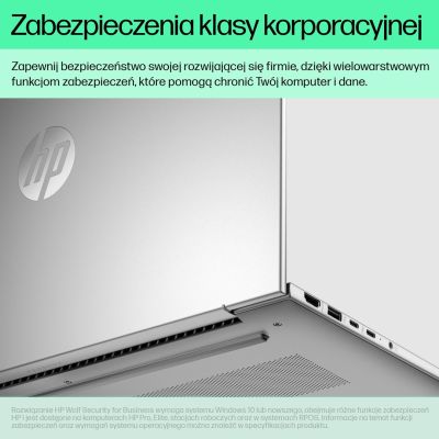 40. HP Probook 460 G11 Core Ultra 7 155U 16"WUXGA IPS 300nits AG 16GB DDR5 SSD512 Intel Arc 56Wh W11Pro Pike Silver 3Y OnSite
