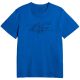 2. Men's 4F M3573 T-shirt, blue, 4FWAW26TTSHM3573 33S