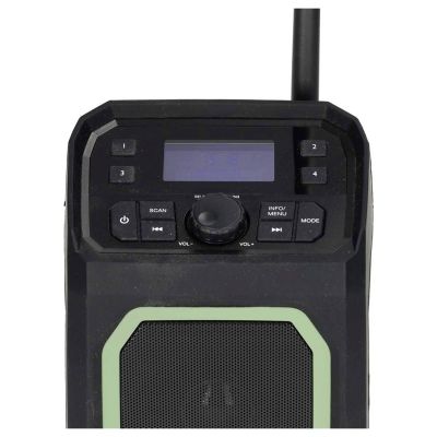 3. Imperial DABMAN OR 5 mobiele DAB+/FM buitenradio Portable Digital Black, Green