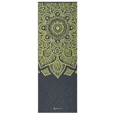 13. Gaiam yoga mat "SUNDIAL LAYERS" 6mm 62432