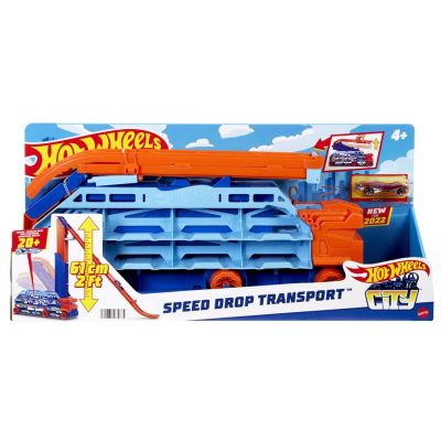 Hot Wheels Transporter Zjazd 2in1 HDY92 MATTEL