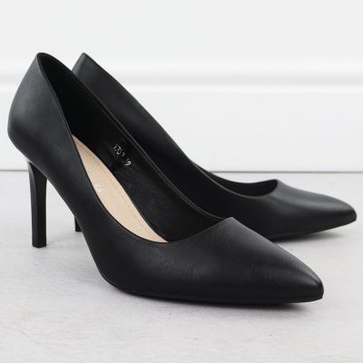 5. Black high heel pumps Sergio Leone 1339
