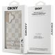 8. DKNY Checkered Pattern & Printed Stripes iPhone 16 Case - Pink