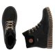 14. Waterproof black women's hiking ankle boots Rieker Y3433-00