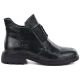 2. Women's patent leather ankle boots, green, M.Daszyński MR2501