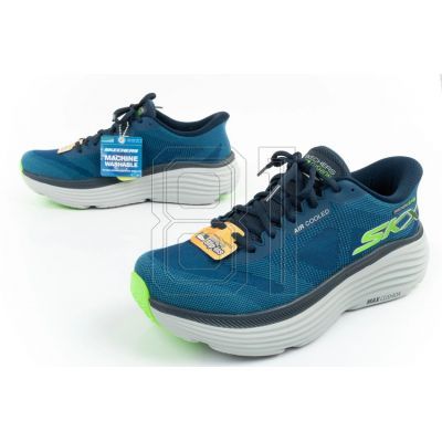 13. Skechers Max Cushioning Slip-INS M 220611/NVY Running Shoes