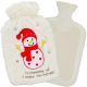 2. XMAS RUBBER HOT WATER BOTTLE 2L WHITE