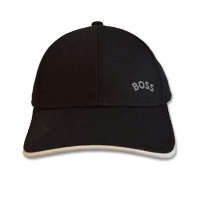 2. Hugo Boss Bold-Curved Baseball Cap Black - 50495855-001