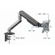 7. GEMBIRD DESK ADJUSTABLE ARM/MONITOR HOLDER 17-32, VESA 100X100MM, UP TO 9 KG, GRAY