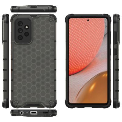 12. Honeycomb Case armor cover with TPU Bumper for Samsung Galaxy A72 4G black