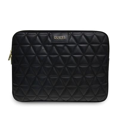 Guess Quilted cover for a 13" laptop - black