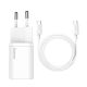 7. BASEUS WALL CHARGER WITH CABLE TZCCSUP-L02 1C