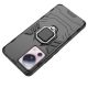 9. Ring Armor case for Xiaomi 13 Lite armored cover magnetic holder ring black