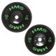 8. BTBR Set Olympic Bumper Plates - 2x (10kg, 15kg, 20kg, 25kg) HMS BTBR SET