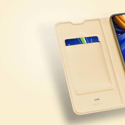 14. Dux Ducis Skin Pro Holster Cover Flip Cover for Xiaomi Poco F4 5G blue