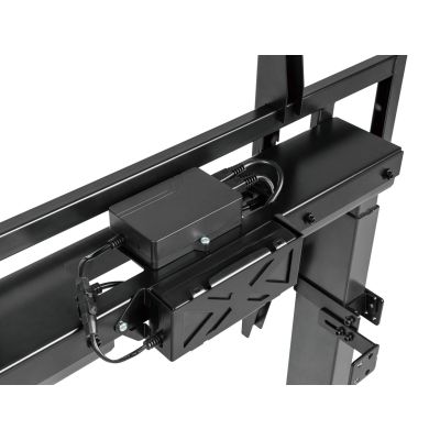 7. Equip Floor Stand Holder 55-100"/1TFT 120kg 1Shelf Solid Retail (650633)