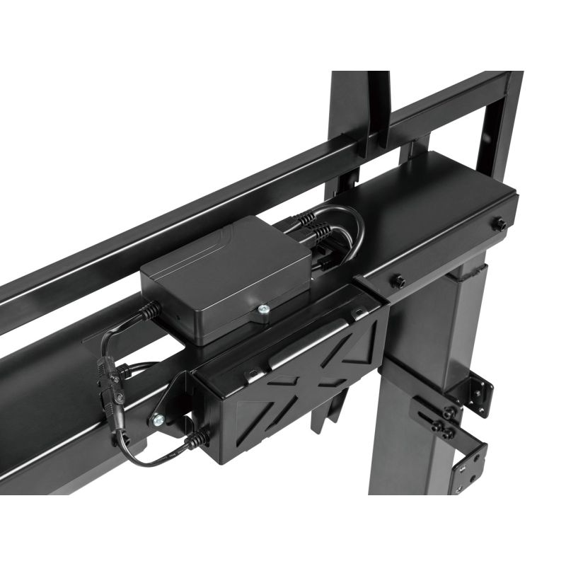 7. Equip Floor Stand Holder 55-100"/1TFT 120kg 1Shelf Solid Retail (650633)
