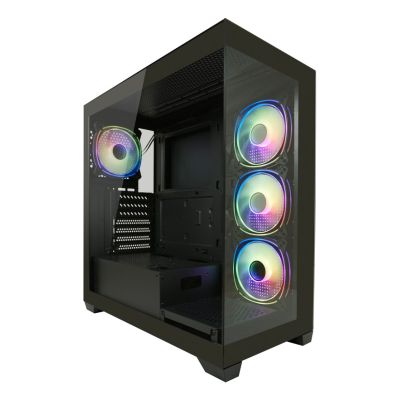 3. LC-Power LC-715B-ON Midi Tower Computer Security & Holders Black
