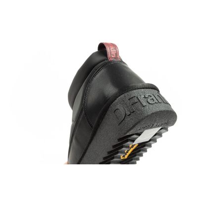 16. D.Franklin women's snow boots winter fashionable insulated ankle boots black