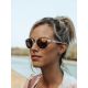4. Julbo Meta Sunglasses - Clear Shiny Crystal / Dark Blue | Polarized 3+