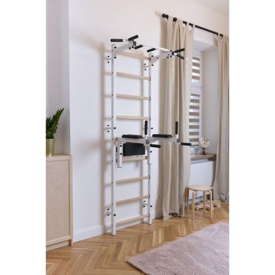 16. GYMNASTIC LADDER WITH A HAND BAR AND A HANDRAIL FOR EXERCISES BENCHK 722W