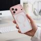 9. Tech-Protect MagPeak MagSafe CC Case for iPhone 18 Pro Max / 17 Pro Max – Matte Pink