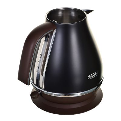 3. DeLonghi Icona Vintage KBOV 2001.BK Electric Kettle (2000W 1.7l; black)