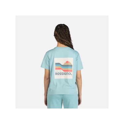 3. ROSSIGNOL W Waterfall Tee Women’s T-Shirt Blue