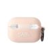 2. Karl Lagerfeld KLAP2RUNIKP AirPods Pro 2 cover pink/pink Silicone Karl Head 3D