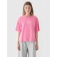 3. Women's oversize printed T-shirt 4F 4FRAW24TTSHF2582-54S