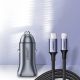 9. Ugreen CD130 USB-A / USB-C 30W Car Charger - Gray