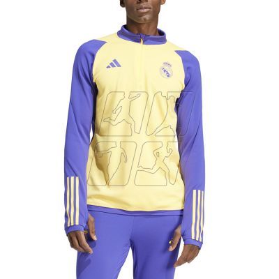 4. Adidas Real Madrid Training Top M IQ0543 sweatshirt