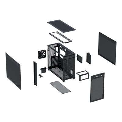 11. Asus PRIME AP303 MESH BLACK Case