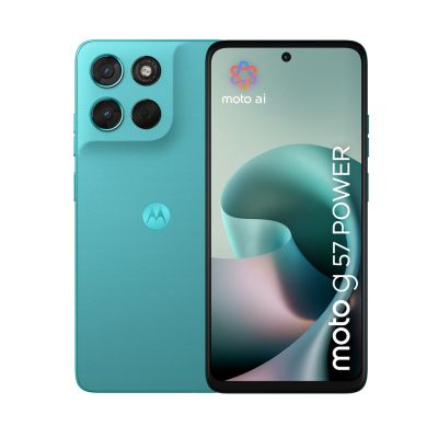 2. Motorola moto g57 power 17.1 cm (6.72") Dual SIM Android 16.0 5G USB Type-C 12GB 256GB 7000mAh Turquoise