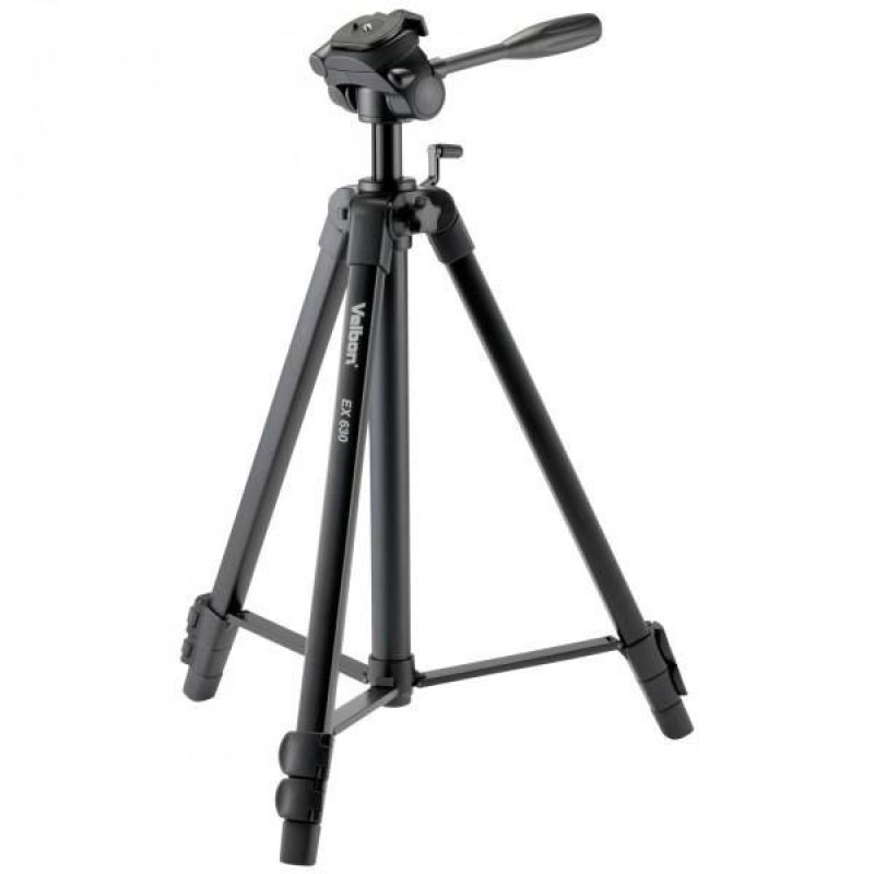 2. Velbon EX-630 Universal Tripod 3 Legs Black