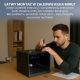 16. Extralink LITE 6U 10 280X310 WALL-MOUNTED RACKMOUNT CABINET BLACK Freestanding/Wall/Floor Rack Black