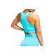 2. GymHero Venice Beach Top Short Bra W BRA-SHORTBABYBLUE