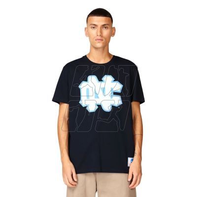 3. Mitchell &amp; Ness NCAA University Of North Carolina Large Logo Tee M BMTRINTL1272-UNCNAVY